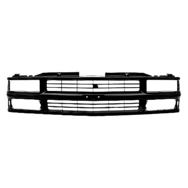 Sherman Parts Sherman Parts SHE900-99-7 Grille with Compact Type Headlamp for 1994-2002 Chevy C-K Pickup; Black SHE900-99-7
